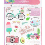 Amy Tangerine STAY SWEET Sticker Book 445pc