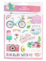 Amy Tangerine STAY SWEET Sticker Book 445pc
