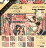 Graphic 45 MON AMOUR COLLECTOR’S EDITION 12”X12” Scrapbook Paper Pack