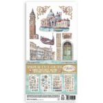 Stamperia VENICE CITY OF ART 6”X12” Paper Cutouts