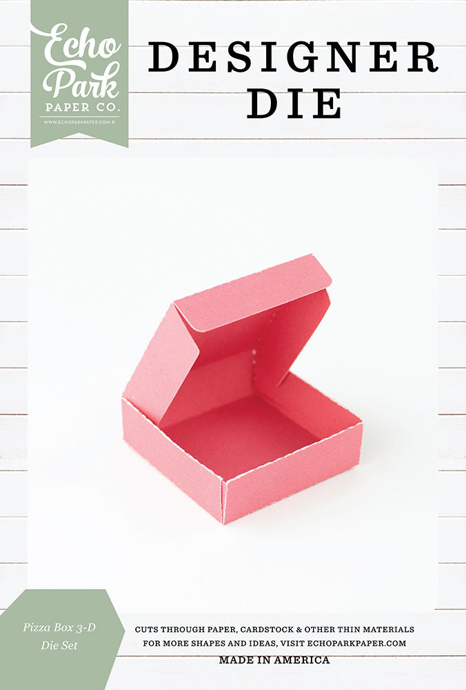 4A030954-3F3A-4103-B262-B6EF3D217E2E Echo Park PIZZA BOX 3-D Designer Die Set - Image 1