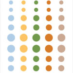 Echo Park WINNIE THE POOH BABY Adhesive Enamel Dots