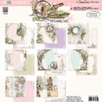 49 and Market THE LOOKING GLASS 12”X12” Collection Paper Pack