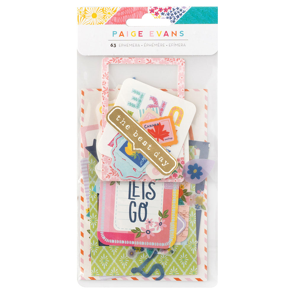 4D8557B6-954E-44EA-953C-4E8502E68519 Paige Evans ADVENTUROUS Ephemera 63pc - Image 1