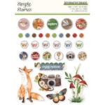 Simple Stories SIMPLE VINTAGE WOODLANDS Decorative Brads 32pc