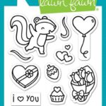Lawn Fawn SCENT WITH LOVE ADD-ON Clear Stamps 4"X3" 12pc