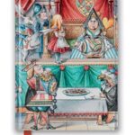 Hardcover Alice In Wonderland MUSEUM LINED JOURNAL A5