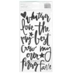 Thickers Dear Lizzy SNAPSHOTS Foam Phrase Stickers