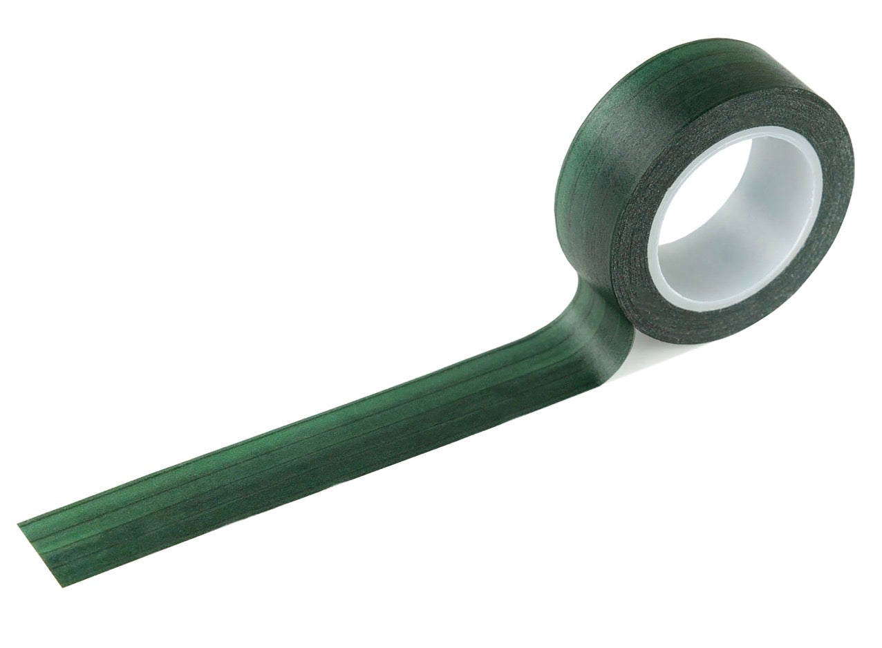 54106316-1CDA-45D1-9D22-09E8D4601418 Carta Bella Harvest EMERALD WOODGRAIN Washi Tape - Image 1