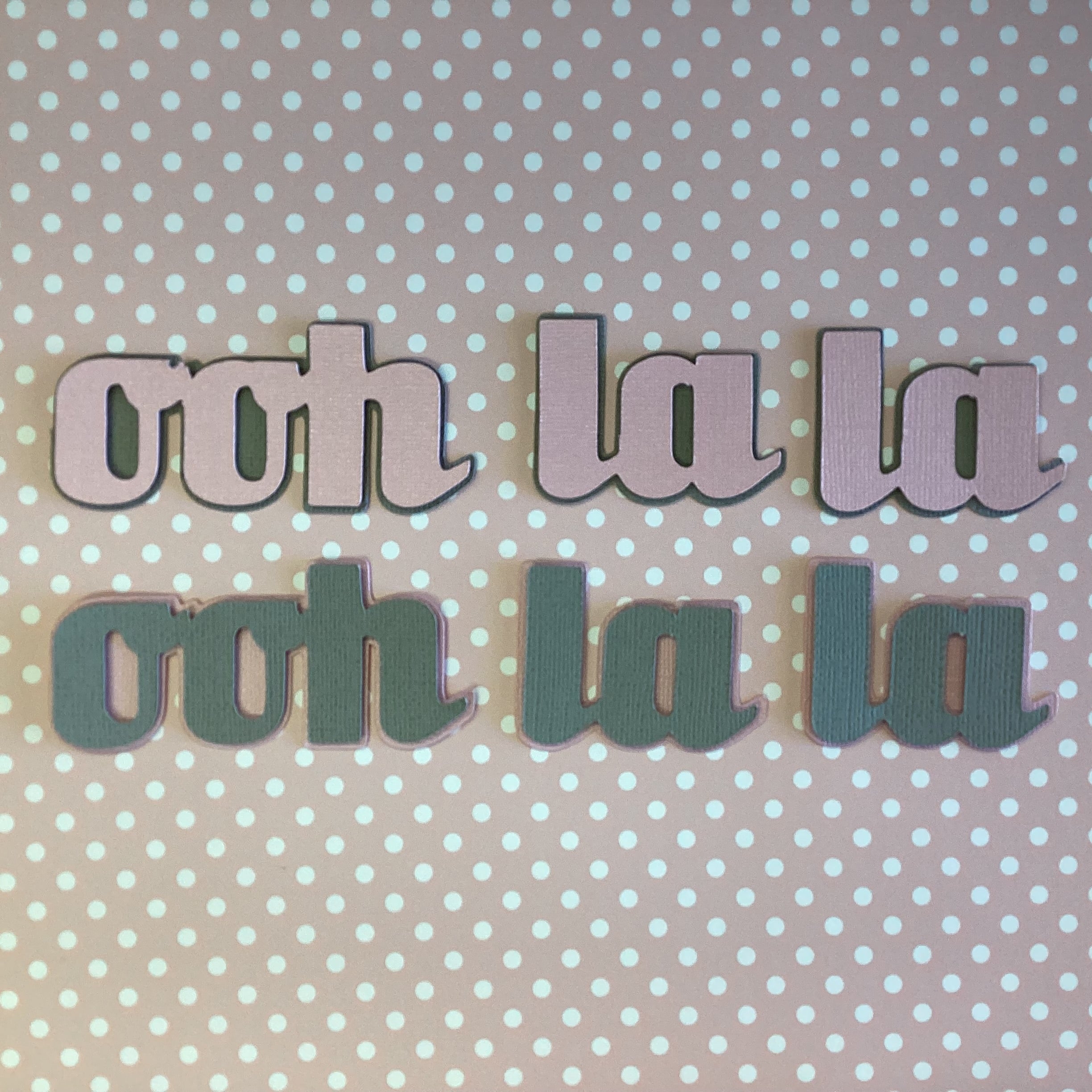 5417F829-C333-40C9-832E-B8B9FA1151B7 Scrapbooksrus OOH LA LA Diecut Paris Scrapbook Die Cut Embellishments - Image 1
