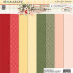 49 and Market NATURE’S HAVEN 12X12 Solid Cardstock Pack