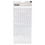 Thickers Crate Paper SURPRISE IRIDESCENT Foil Foam Letter Stickers