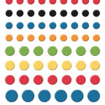 Bella Blvd BE BRAVE Epoxy Stickers 75pc