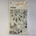 Basic Grey BUILD-A-CLOWN Clear Stamps 19pc