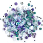 Buttons Galore & More SAILOR’S SKY Sparkletz Embellishments