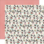 Simple Stories Say Cheese Happiest Place FEEL THE MAGIC 12”X12” Scrapbook Paper