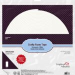 Scrapbook Adhesives CRAFTY FOAM TAPE 54ft Permanent White