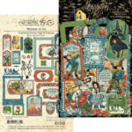 Graphic 45 WONDER OF OZ Chipboard Pieces Tags & Frames