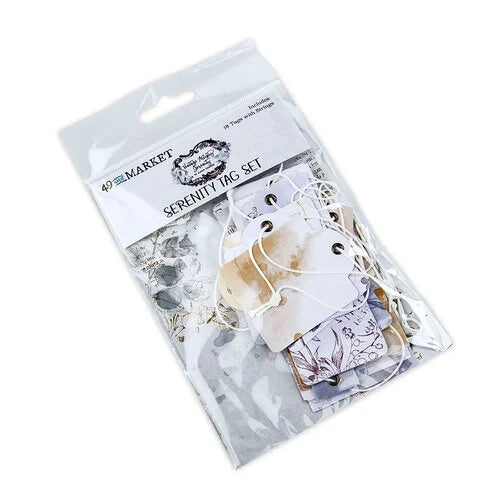 60BB3DC1-4FD0-4E6C-9783-9A7B346B9E9F 49 and Market Vintage Artistry SERENITY TAG SET - Image 1