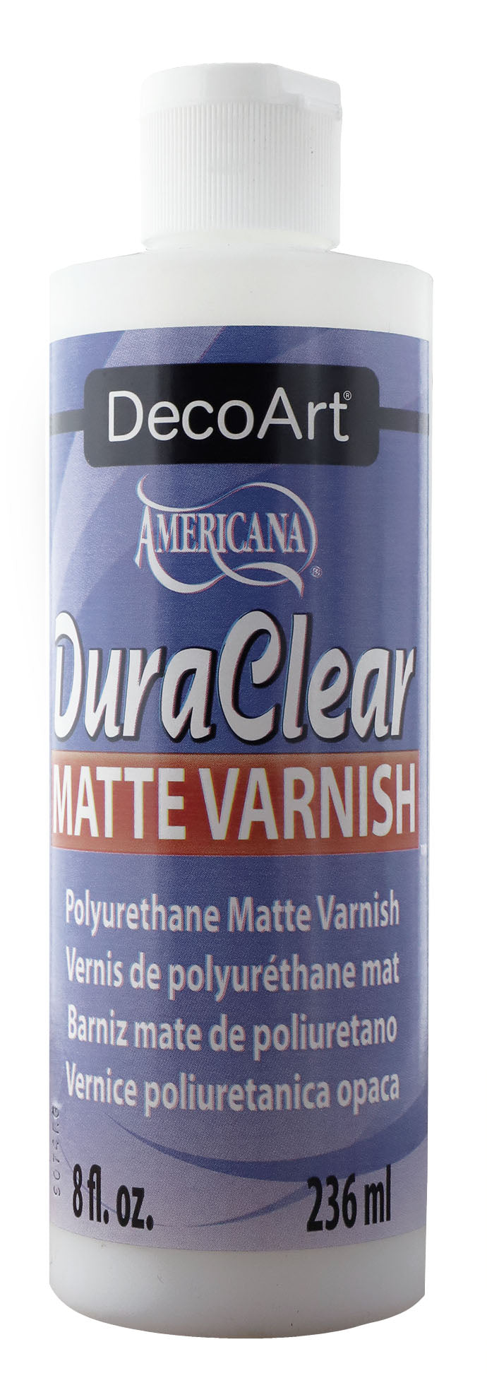 60E4391D-7203-4C42-934F-1B86F4870E6C DecoArt Americana DuraClear MATTE VARNISH 8oz - Image 1