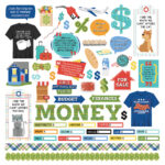 Photoplay INFLATION NATION 12X12 Element Stickers