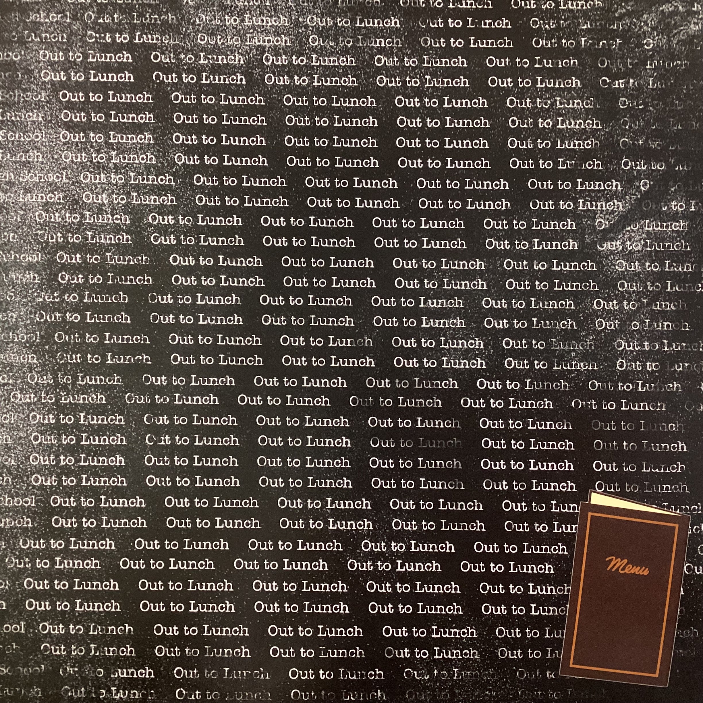 62CF221C-1B7A-40E6-A057-464824850A11 Scrapbooksrus OUT TO LUNCH MENU 12"X12" Scrapbook Paper - Image 1