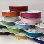 Creative Impressions 1/4” GLIMMER RIBBON 1 yard yd