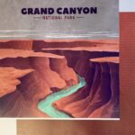 GRAND CANYON ZIG ZAG National Park 12"X12" Scrapbook Paper