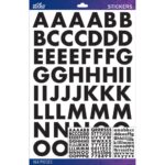 Sticko FUTURA BOLD LARGE Alphabet Stickers 164pc