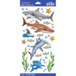 Sticko SHARKS Themed Stickers 35pc