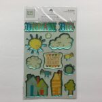 Heidi Grace Designs ONE SUNNY DAY Foil Epoxy Stickers 13pc
