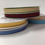 Creative Impressions 1/4” MINI CHECK GINGHAM Ribbon Trim 1 yard and