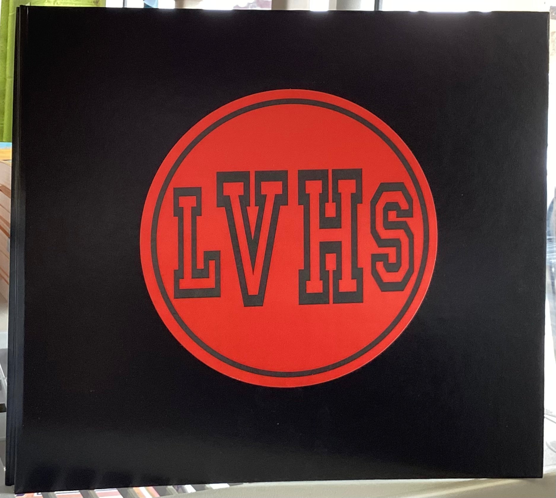 68C4DE90-169B-4033-A337-B47A40A8FBE2 LVHS Las Vegas High School 12”x12” Postbound Scrapbook Album - Image 1
