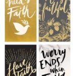 Sticko FAITH INSPIRATION Themed Stickers 4pc