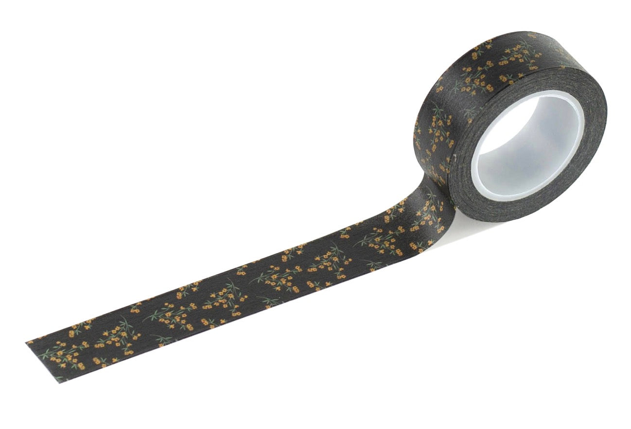 6AC139E5-F218-4784-9803-10B27B00503F Echo Park Family GOLDEN FLOWER PICKS Washi Tape - Image 1