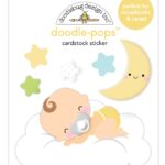 Doodlebug Doodle-Pops Bundle of Joy CLOUD NINE 3D Stickers