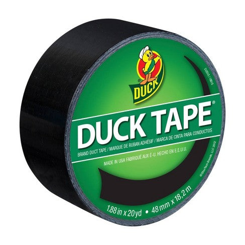 6D44F829-251A-4899-997D-2E63E5BF956D Duck Tape BLACK Duct Tape - Image 1