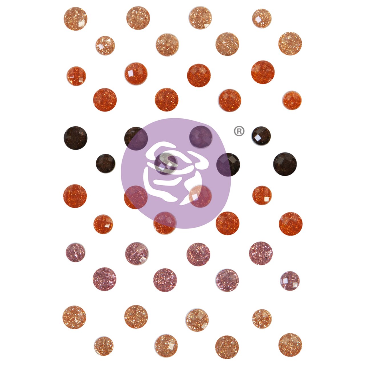 6DFE78F7-537C-4861-8326-944613119851 Prima GOLDEN DESERT Say It In Crystals Rhinestone Embellishments 48pc - Image 1