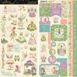 Graphic 45 FAIRY BOUTIQUE Cardstock Sticker Set