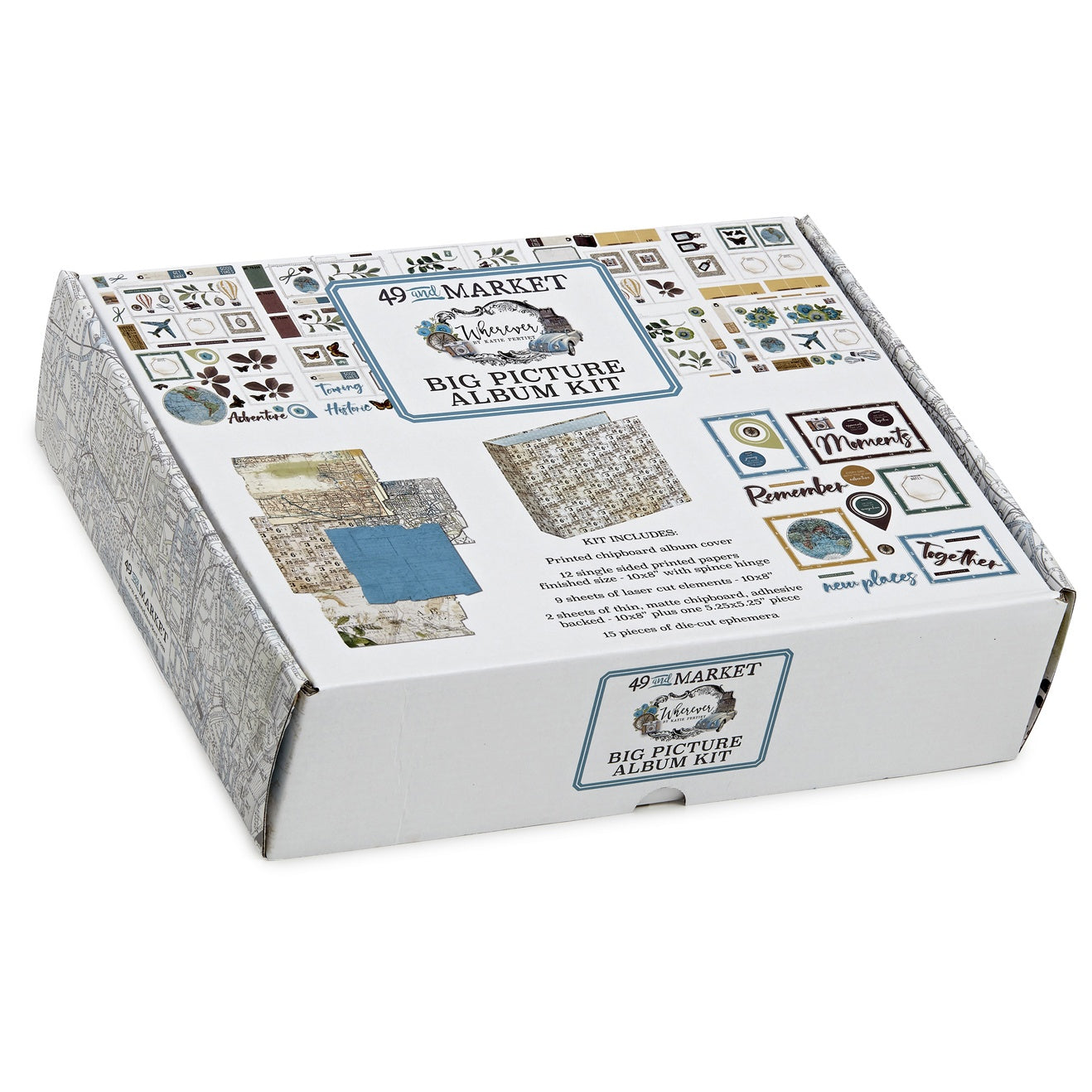 700382PK 49 and Market Wherever BIG PICTURE ALBUM KIT - Image 1