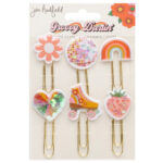 Jen Hadfield GROOVY DARLIN’ Paper Clips 6pc