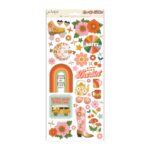 Jen Hadfield GROOVY DARLIN’ Copper Foil Stickers 65pc