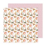 Jen Hadfield Groovy Darlin’ ROLLER DISCO 12”X12” Scrapbook Paper