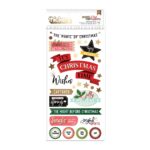 Thickers Vicki Boutin WRAPPED IN RIBBONS Foam Phrase Stickers