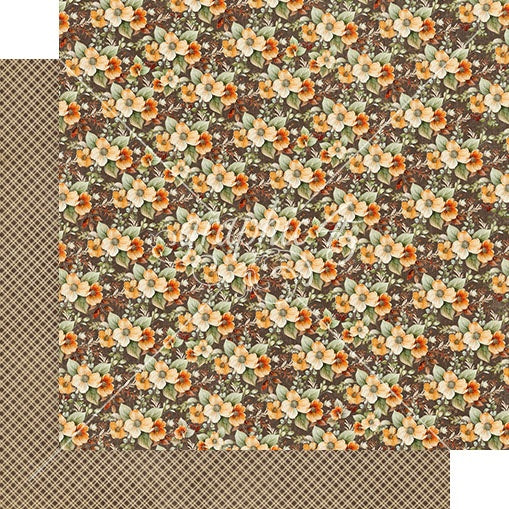 713521PR Graphic 45 AUTUMN GREETINGS 12X12 Scrapbook Paper - Image 1