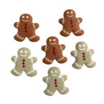 Buttons Galore & More GINGERBREAD COOKIES Button Assortment 6pc