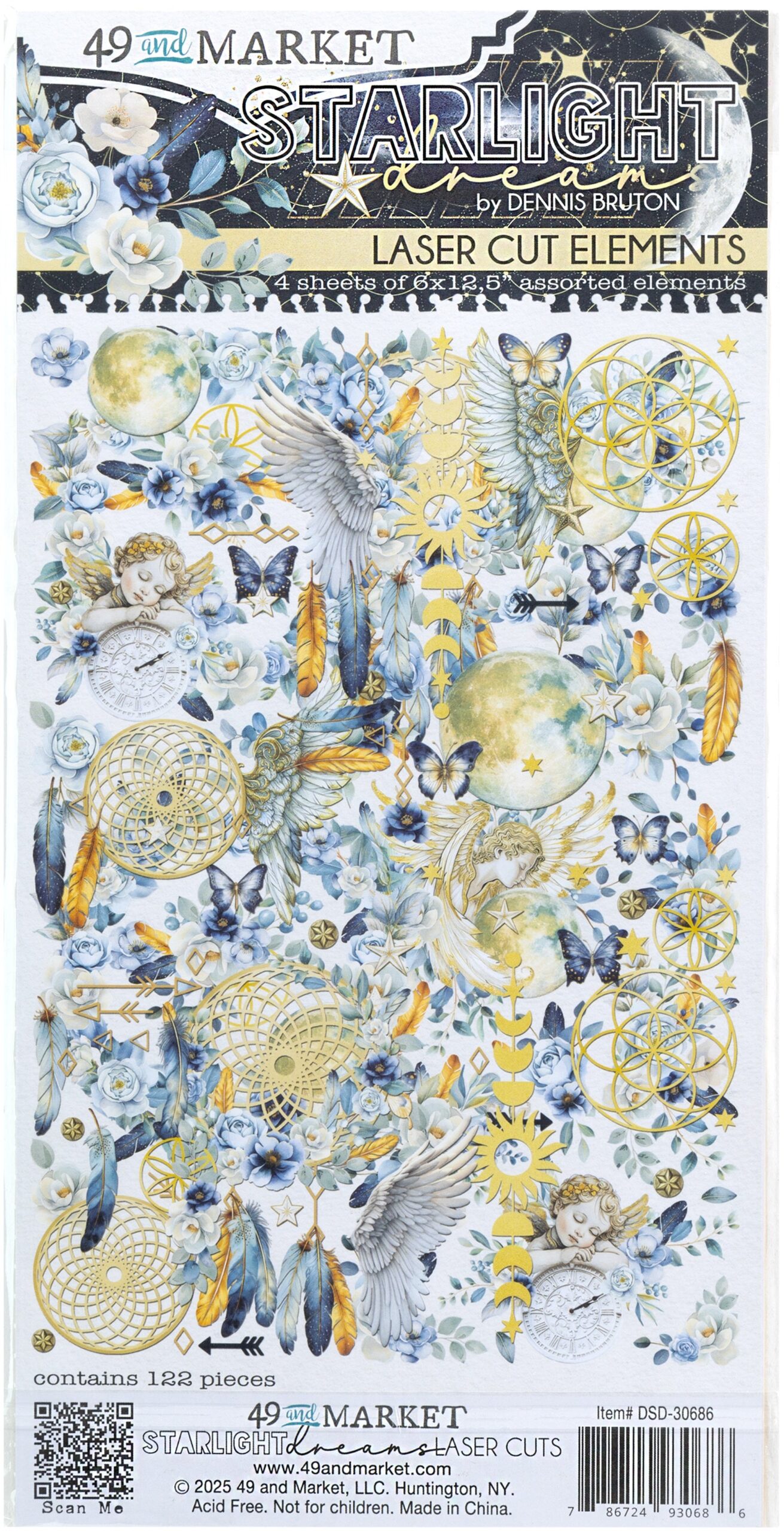 717289PK 49 and Market STARLIGHT DREAMS Laser Cut Elements - Image 1