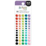 Bo Bunny COLORFUL STORY Enamel Stickers 60pc