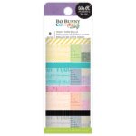 Bo Bunny COLORFUL STORY Washi Tape Rolls 8pc