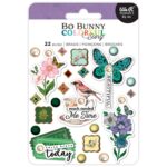 Bo Bunny COLORFUL STORY Brads 22pc